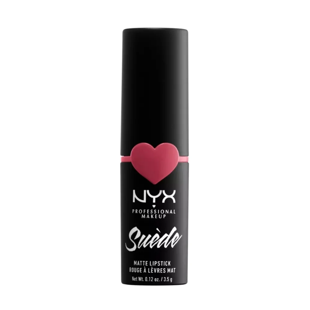 NYX Suede Matte Lipstick Shade: Cannes (red ashy rose) 🆕